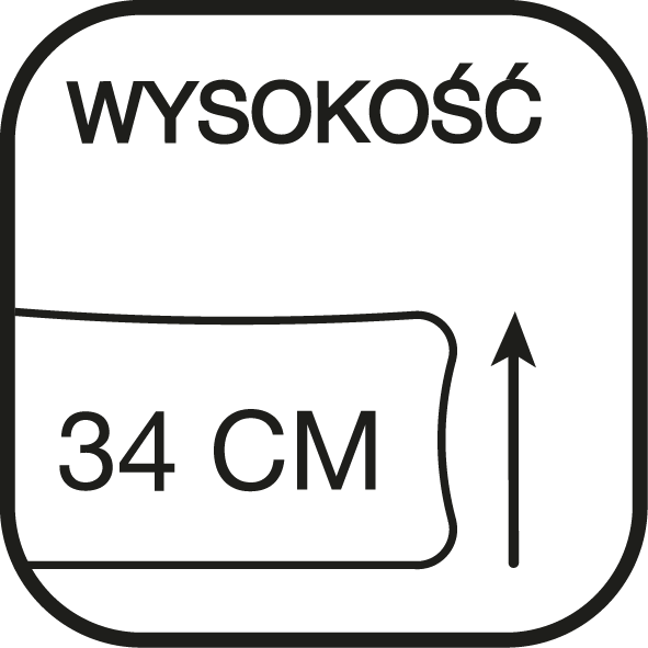 Wys. 34cm